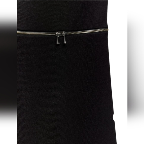 Zara stretch knit dress with zips Size- Small - Picture 6 of 7